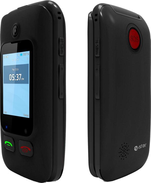 Image du produit Estar Digni Flip par Clamshell Phone 2.4"+ 1.77"" Juodas (2.40", 0.08 Mpx, 2G)