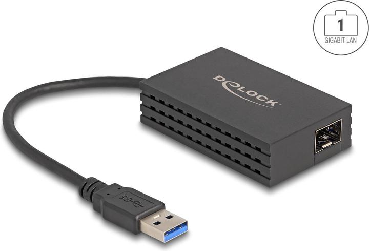 Delock USB Typ-A Adapter zu 1 x SFP Gigabit LAN (USB 3.0 Standard-A Stecker, SFP (1x))
