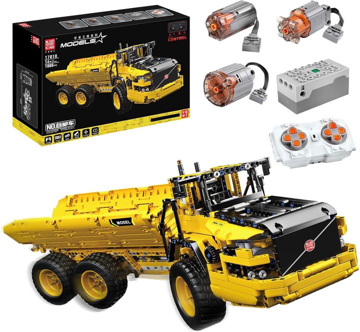 Actual product image Mould King 17010 Tipper loader