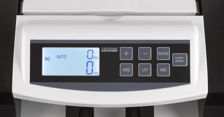 Immagine prodotto ratiotec B40 - 260 mm - 289 mm - 174 mm - 5.1 kg - AC - LCD (Validatore di banconote)