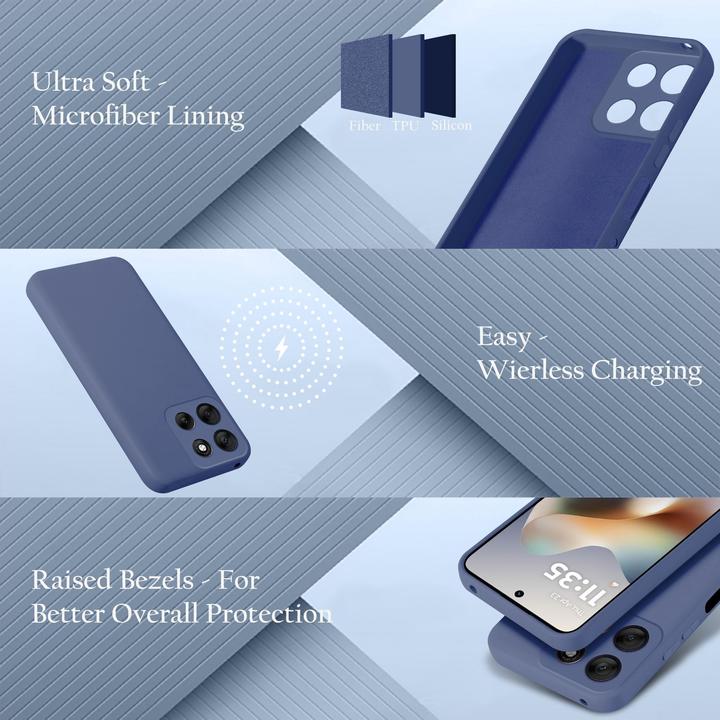 Actual product image Cadorabo Case for Motorola Moto G56 Cover (Motorola Moto G56)