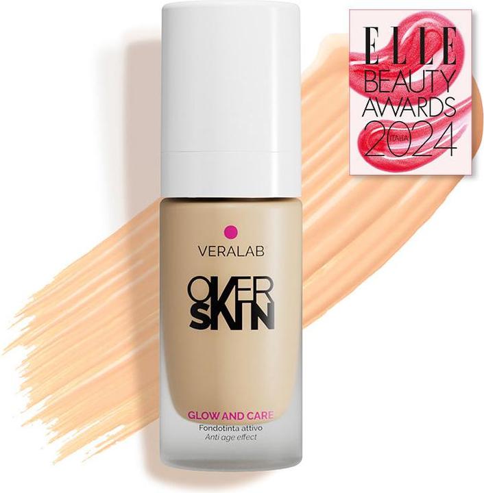 Image du produit Veralab Glow And Care - Active Foundation N.04 Cream (04 Noir & Marron)