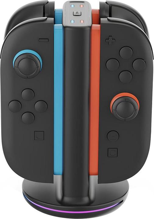 iLike iPega SW2051 Ladestation für Nintendo Switch 2 Joy-con mit RGB, schwarz (Switch)