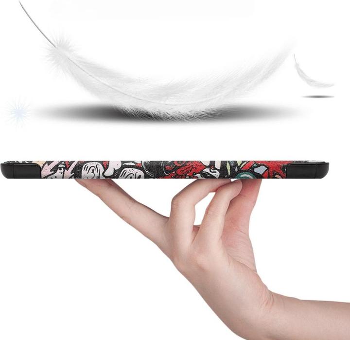 Immagine prodotto Cover-Discount Galaxy Tab S9 FE - Smart Case Tri-fold Fumetto (Galaxy Tab S9 FE, Samsung Galaxy Tab S10 FE)