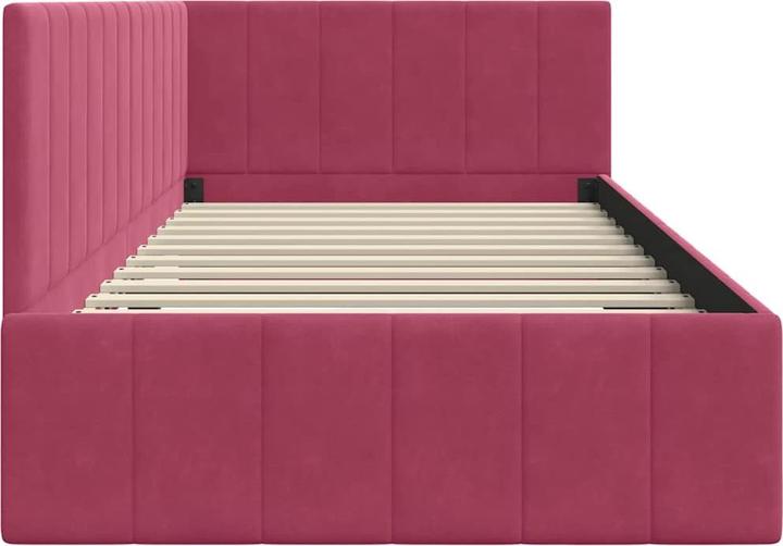 Image du produit vidaXL Eckbettgestell (90 x 200 cm)