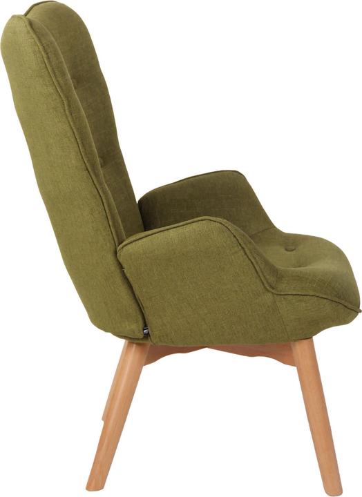 Image du produit CLP Lounger Durham tissu, vert