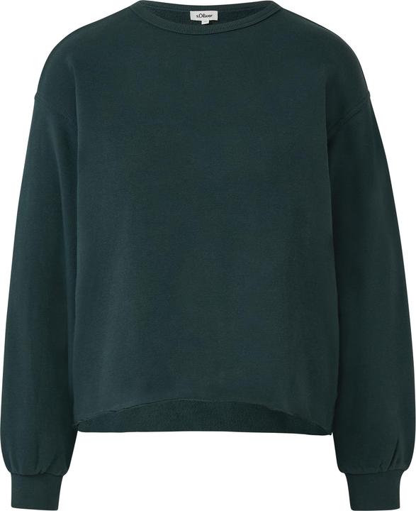 Produktbild s.Oliver Sweatshirt Sweatshirt im Relaxed Fit mit Rollsaum (32)