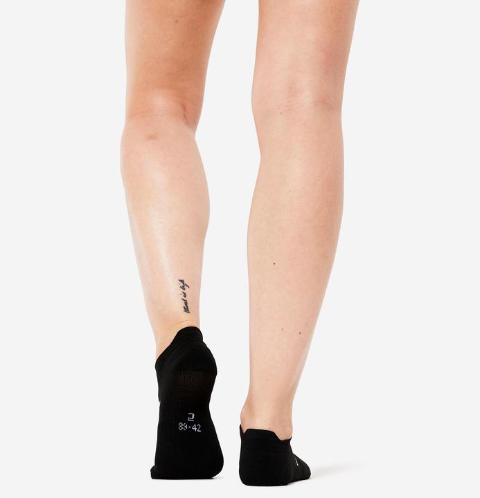 Immagine prodotto Domyos Calzini da donna in confezione da 3 pezzi - nero/bianco (39 - 42)