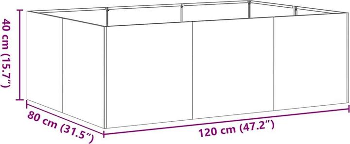 Produktbild vidaXL Pflanzkübel