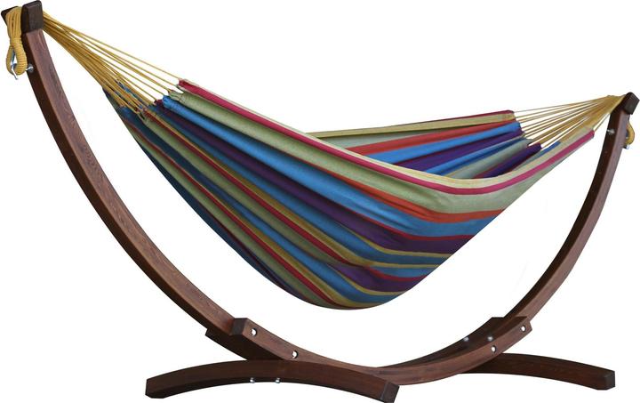 Actual product image Vivere Double Hammock Wooden Frame (204 kg)
