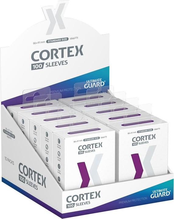 Productafbeelding Ultimate Guard 100 pochettes Cortex Sleeves taille standard Violet