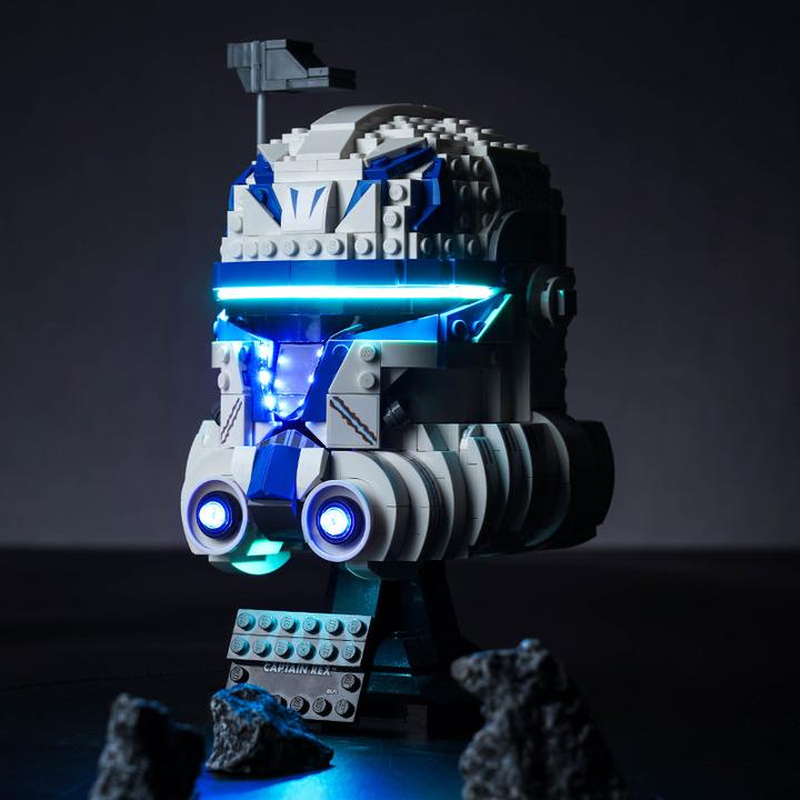 BrickBling LED Licht Set für LEGO Captain Rex Helm (75349)