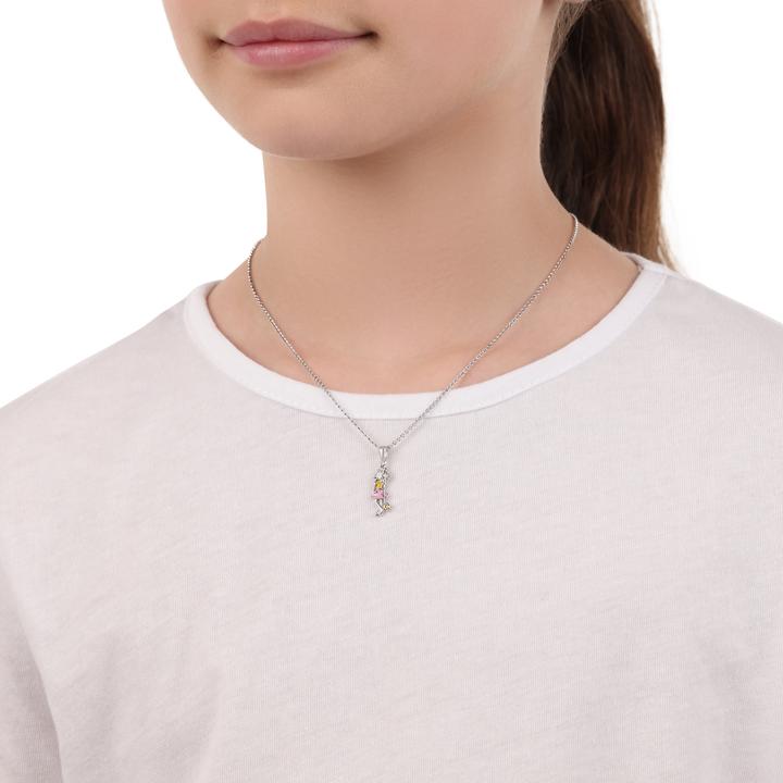 Produktbild Prinzessin Lillifee Halsschmuck für Mädchen, 925 Sterling Silber | Lillifee (Silber 925, 3 cm)