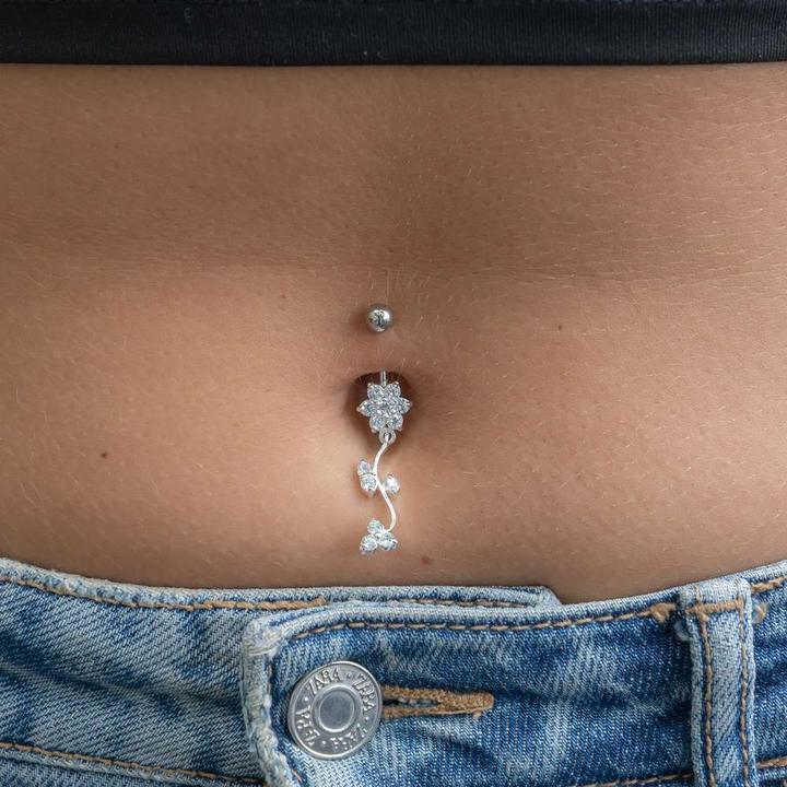 Immagine prodotto Bijouteria Piercing ventre (Acciaio inossidabile, Argento 925, Zirconia)