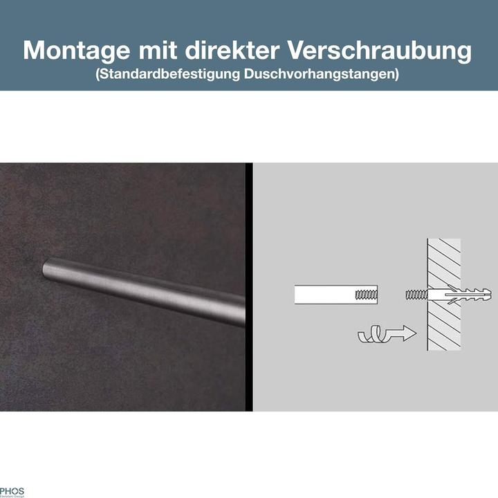Produktbild Phos DSE Duschvorhangstange