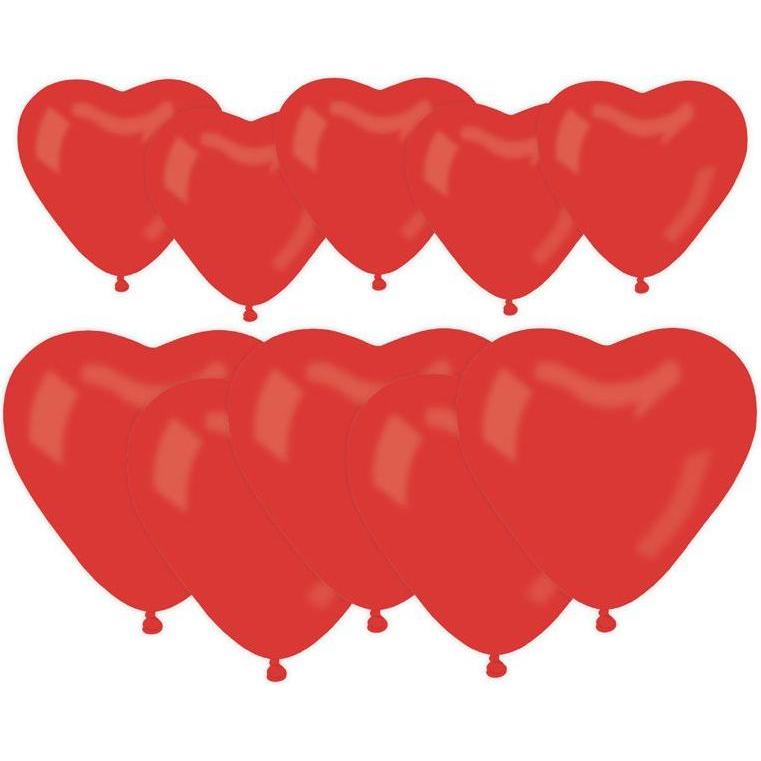 Karaloon 10 Herzballons (10x) (20020)