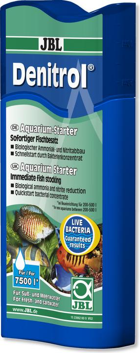 JBL Aquaristik und Terraristik Denitrol 250ml pour 7500l (Entretien de l'eau de l'aquarium)
