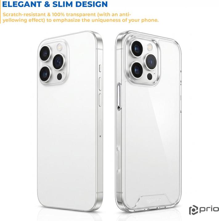 Actual product image prio Protective Case for iPhone 15 (6.1in) clear (Apple iPhone 15)