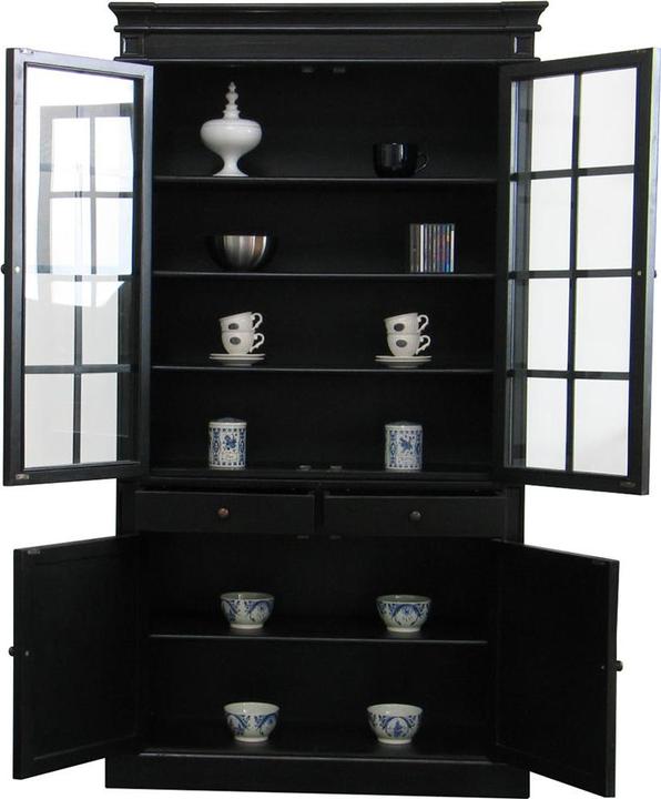 Produktbild Ebuy24 Vitrinenschrank Amaretta (110 x 45 x 200 cm)