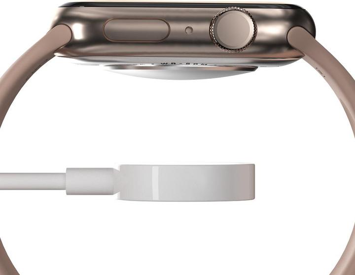 Produktbild Devia inductive magnetic charger Kintone USB 1,0 m white for Apple Watch