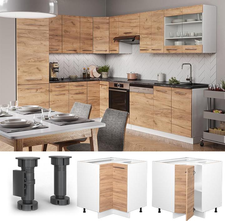 Produktbild Vicco Eckunterschrank Fame-Line (80.5 x 60 x 81.5 cm)