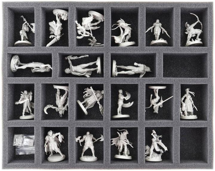 Immagine prodotto Feldherr Lagerbox FSLB310 Organizer Insert für Kingdom Death: Monster Gamblers (Materiale sintetico, Schiuma solida)