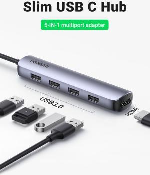 Immagine prodotto Ugreen CM417 (USB-C, 5 porte)