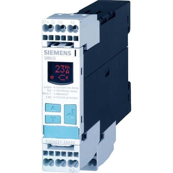 Siemens Stromwächter 24VUC 0,05-15A 3UG4622-2AA30, Relais