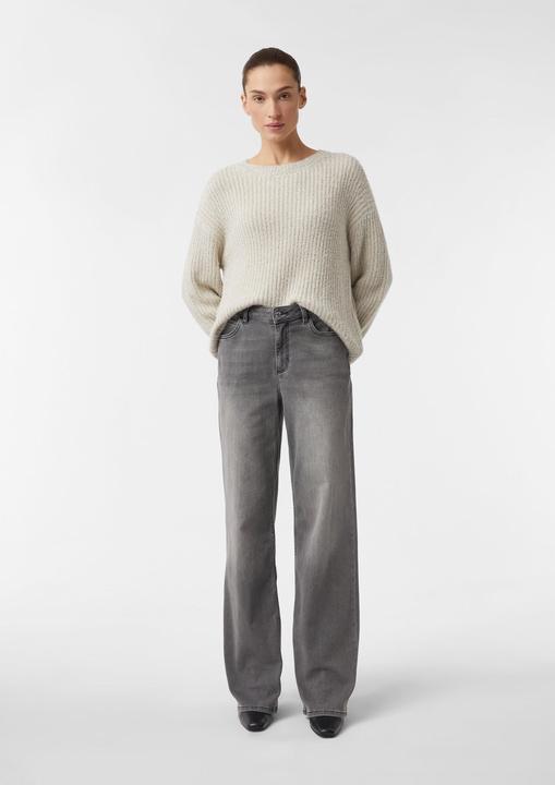 Produktbild Comma Jeans-Hose Elastische Jeans mit weitem Bein (32)