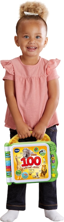 Productafbeelding VTech Mijn 100 woorden boek: dieren (Duits, Engels)