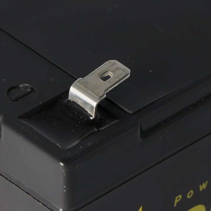 Actual product image Kung Long Battery WP1236W, 6.3mm Faston plug-in contact Tab 250 (12 V, 9 Ah)