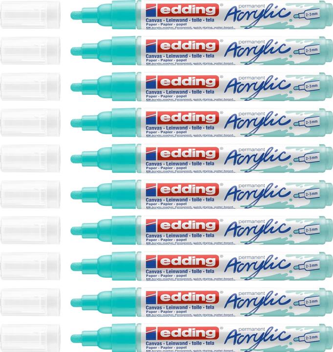 Produktbild Edding Acrylmarker 5100 Medium (Türkis, 3 mm, 1 x)
