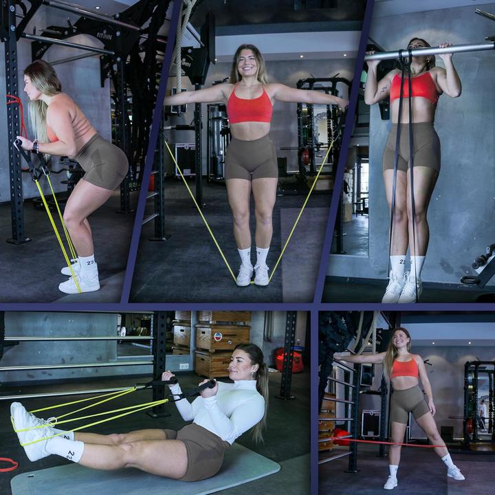 Actual product image Powerful-x Resistance bands (2.08 m, Easy, Medium, Strong)