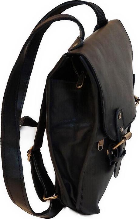 Immagine prodotto Saora Zaino Borsa a tracolla 2in1 Govind2 in vera pelle riciclata