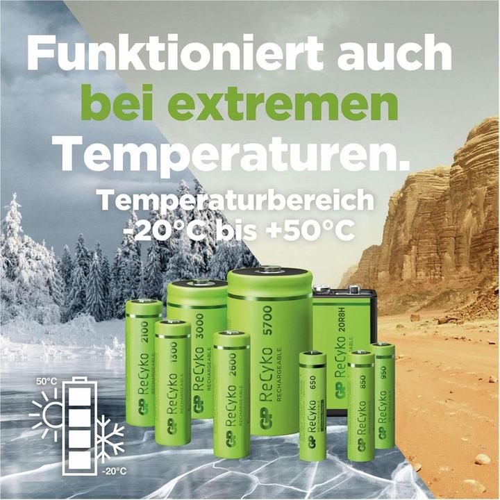 Actual product image GP Batteries ReCyko (2 pcs., AA, 2600 mAh)