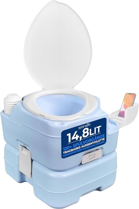 Produktbild SereneLife Tragbare Campingtoilette