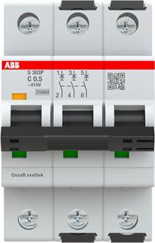 Actual product image ABB S303P-C0.5
