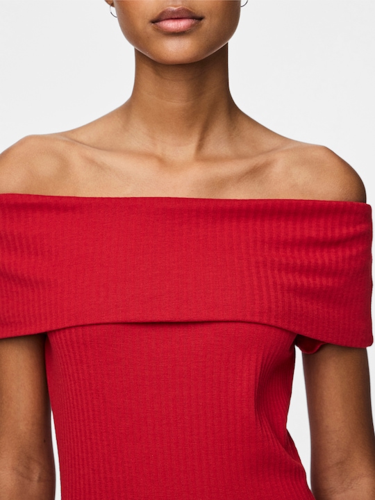 Produktbild Pieces PCLAYA schulterfreies Maxikleid (L)