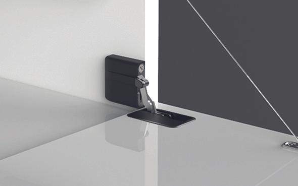 Actual product image Effegi Brevetti In-side flap hinge