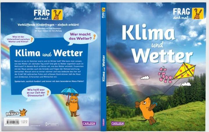 Immagine prodotto Frag doch mal... die Maus: Klima und Wetter (Tedesco, Gabi Neumayer, Vera Rehaag, 2024)
