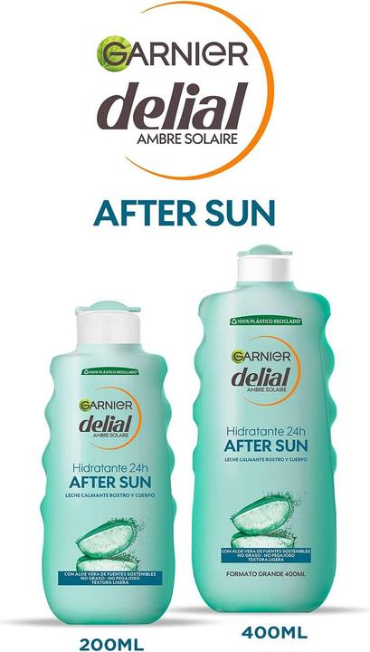 Actual product image Garnier Aftersun, 1 pack (1 x 0.4 kg) (400 ml, After Sun Lotion)