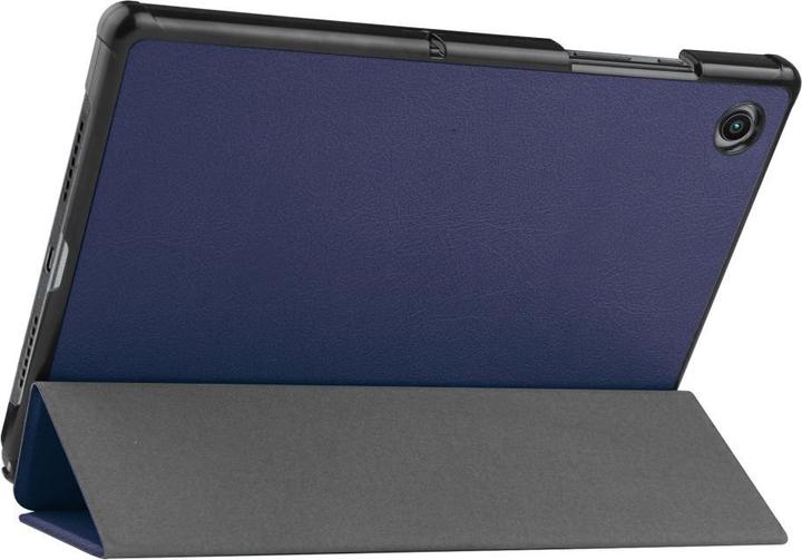 Productafbeelding Cover-Discount Galaxy Tab A8 10.5 - Drievoudige Smart Case donkerblauw (Galaxy Tab A8)