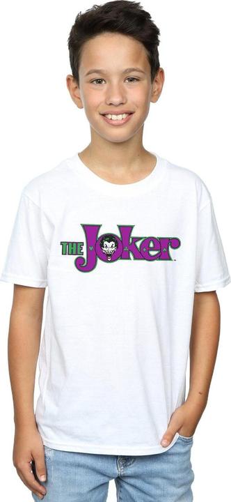 Immagine prodotto The Joker Text Logo Maglietta Ragazzi (152, 158)