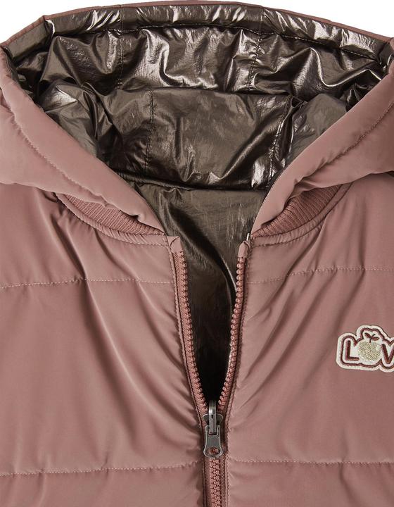 Immagine prodotto Vertbaudet Mädchen Wende-Jacke mit Kapuze, Wattierung Recycling-Polyester (86)