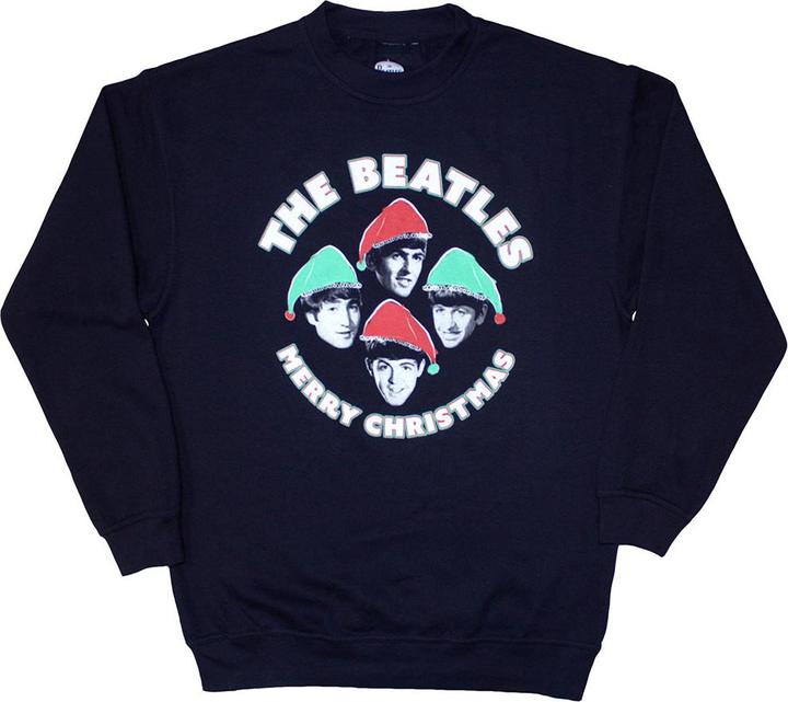 The Beatles Xmas Hats (Sweater)