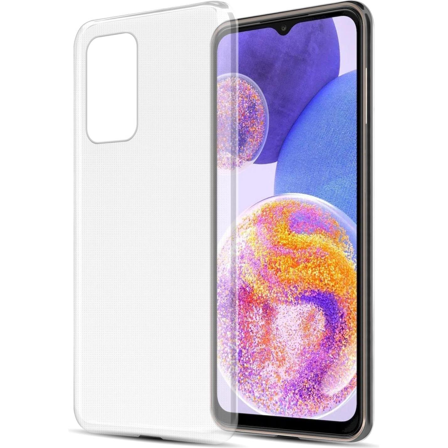 Cadorabo TPU Ultra Slim AIR Hülle für Samsung Galaxy A23 4G (Samsung Galaxy A23), Smartphone Hülle, Transparent