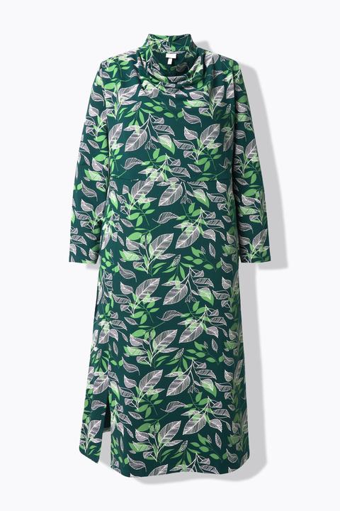 Produktbild Ulla Popken Sweatkleid, Wasserfallausschnitt, Langarm (54, 56)