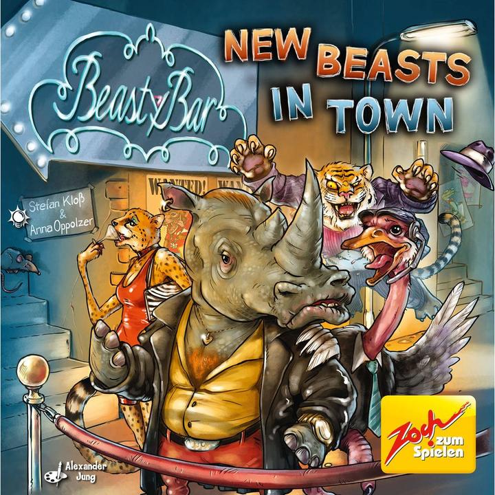 Immagine prodotto Zoch ZOC05156 - Beasty Bar: New Beasts in Town, gioco di carte, per 2-4 giocatori, età 8+ (Inglese, Italiano, Tedesco, Francese)