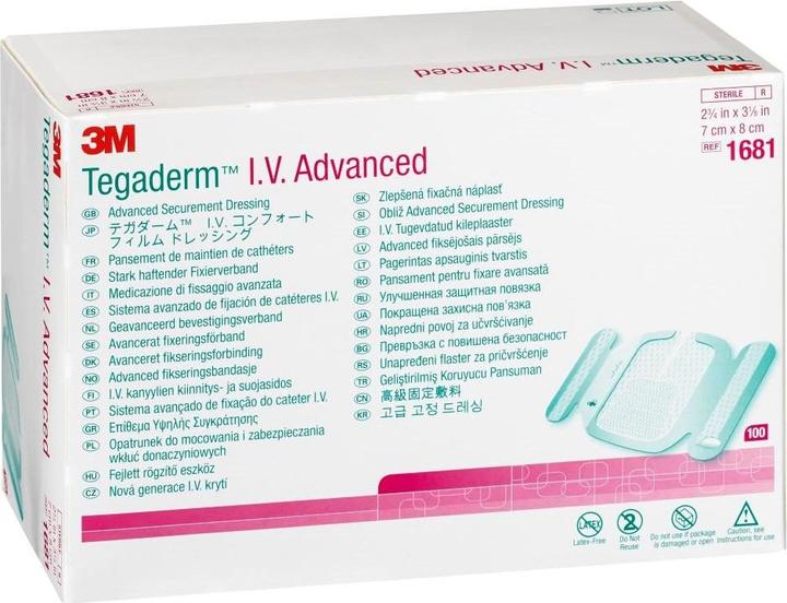 Produktbild 3M TEGADERM IV Advanced 7x8cm 100 (100 x)
