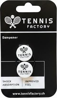 Actual product image Tennis Factory Damper double pack white